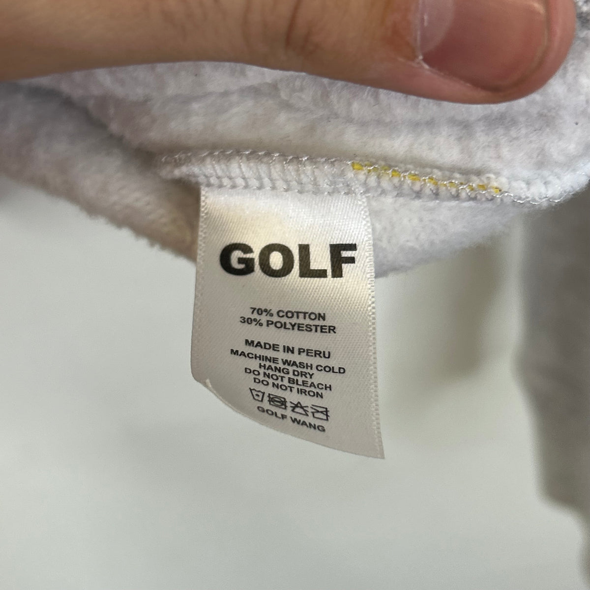 GOLF GREEN LOGO HOODIE SIZE M