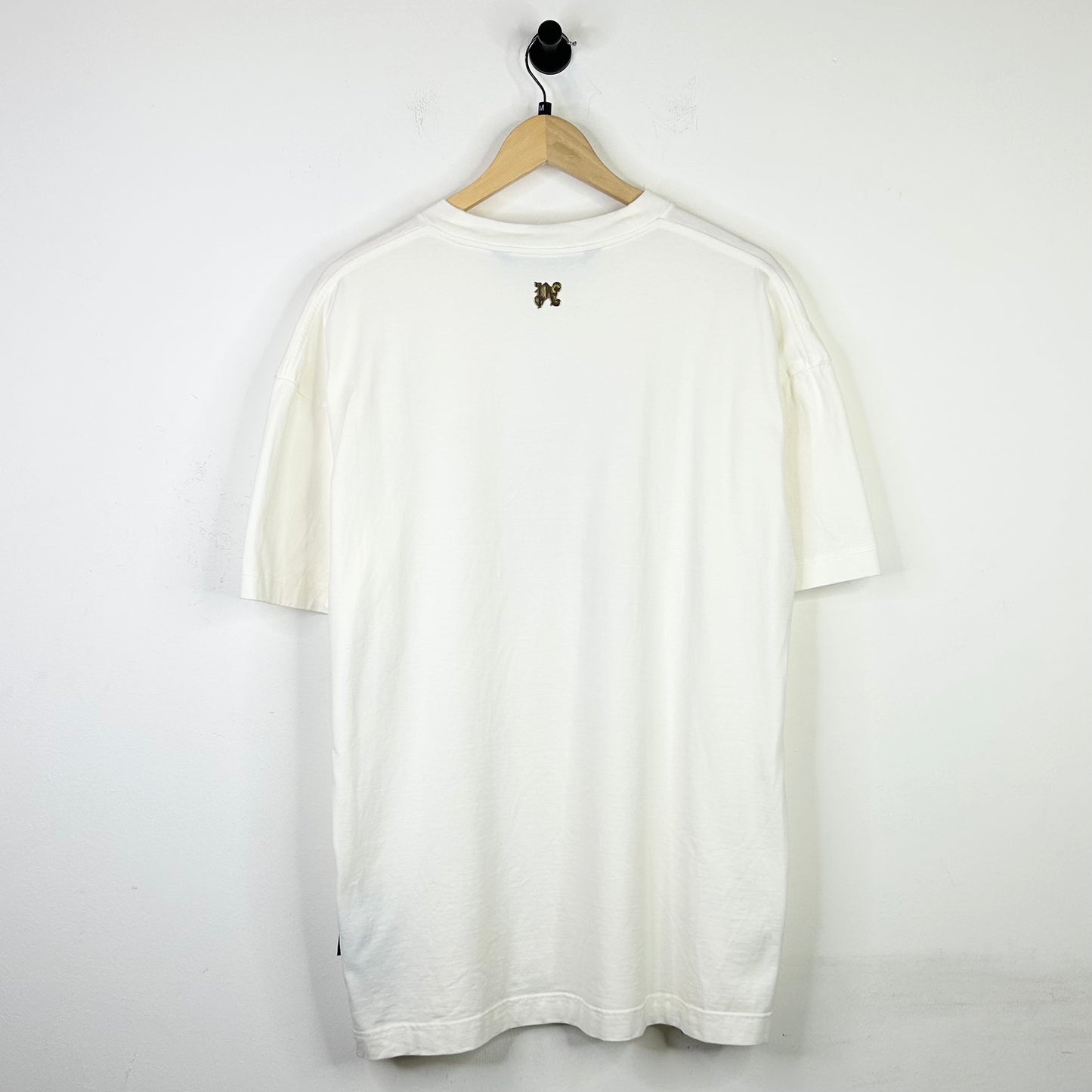PALM ANGELS BURNING MONOGRAM TEE
