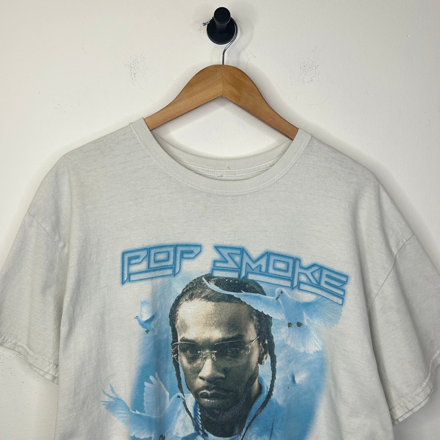 POP SMOKE BLUE DOVE TEE