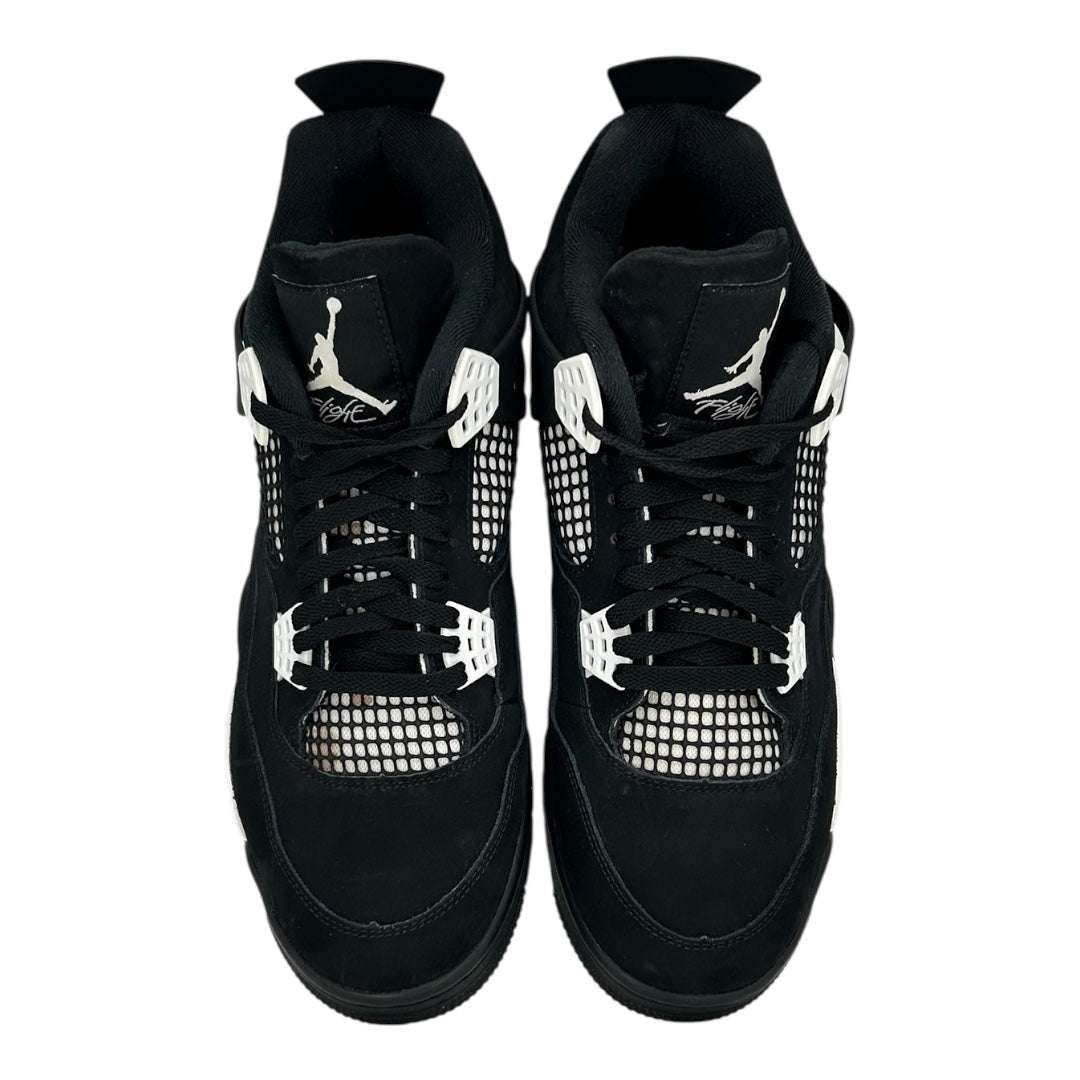 PREOWNED JORDAN 4 WHITE THUNDER