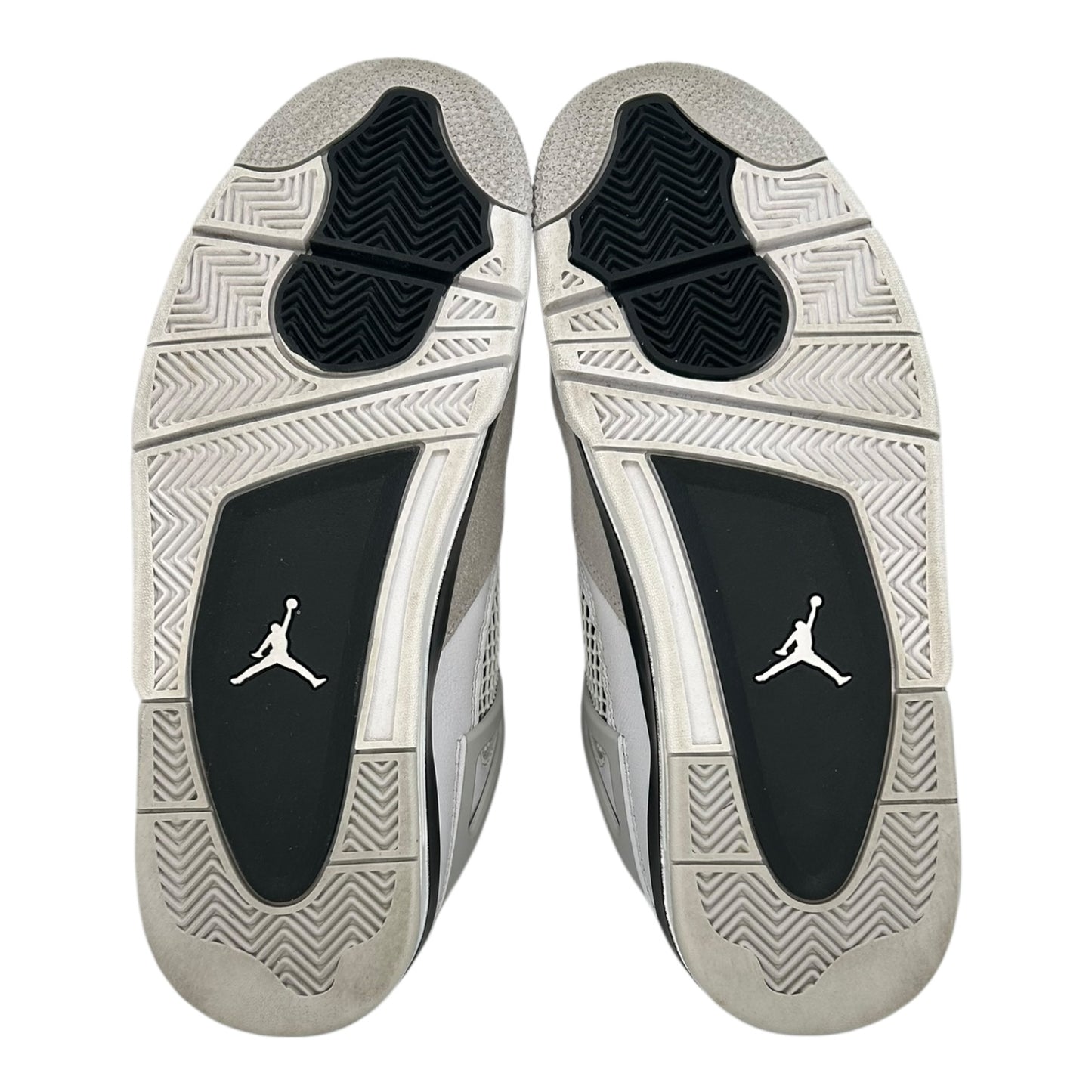 PREOWNED JORDAN 4 MILITARY BLACK