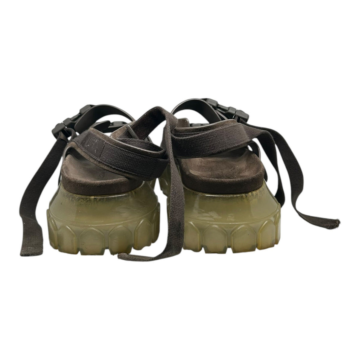 PREOWNED RICK OWENS TRACTOR SANDAL