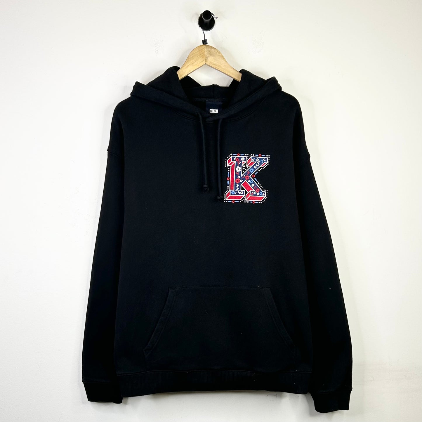 KITH NEEDLEPOINT HOODIE 'BLACK'