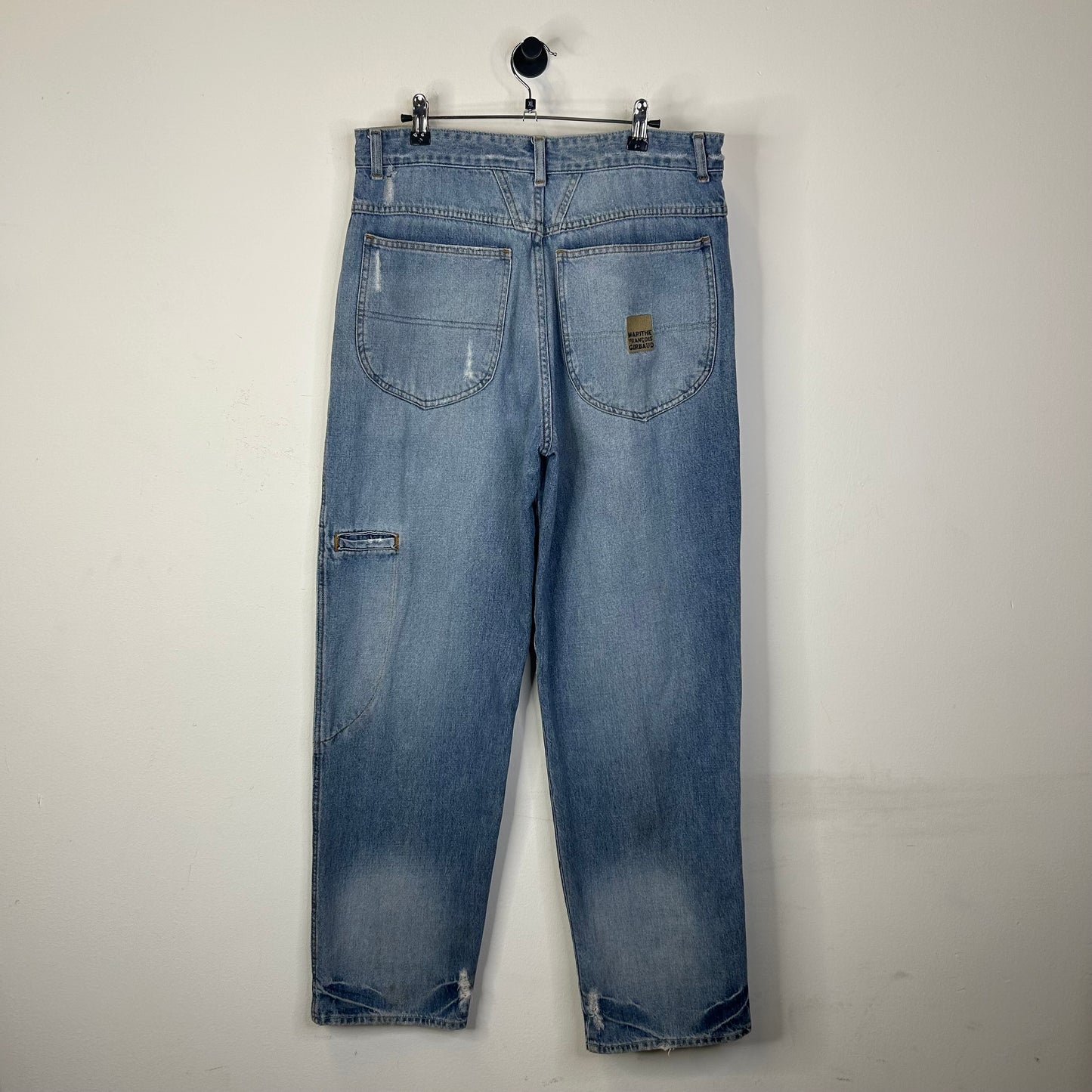 GIRBAUD BLUE JEAN RIPPED