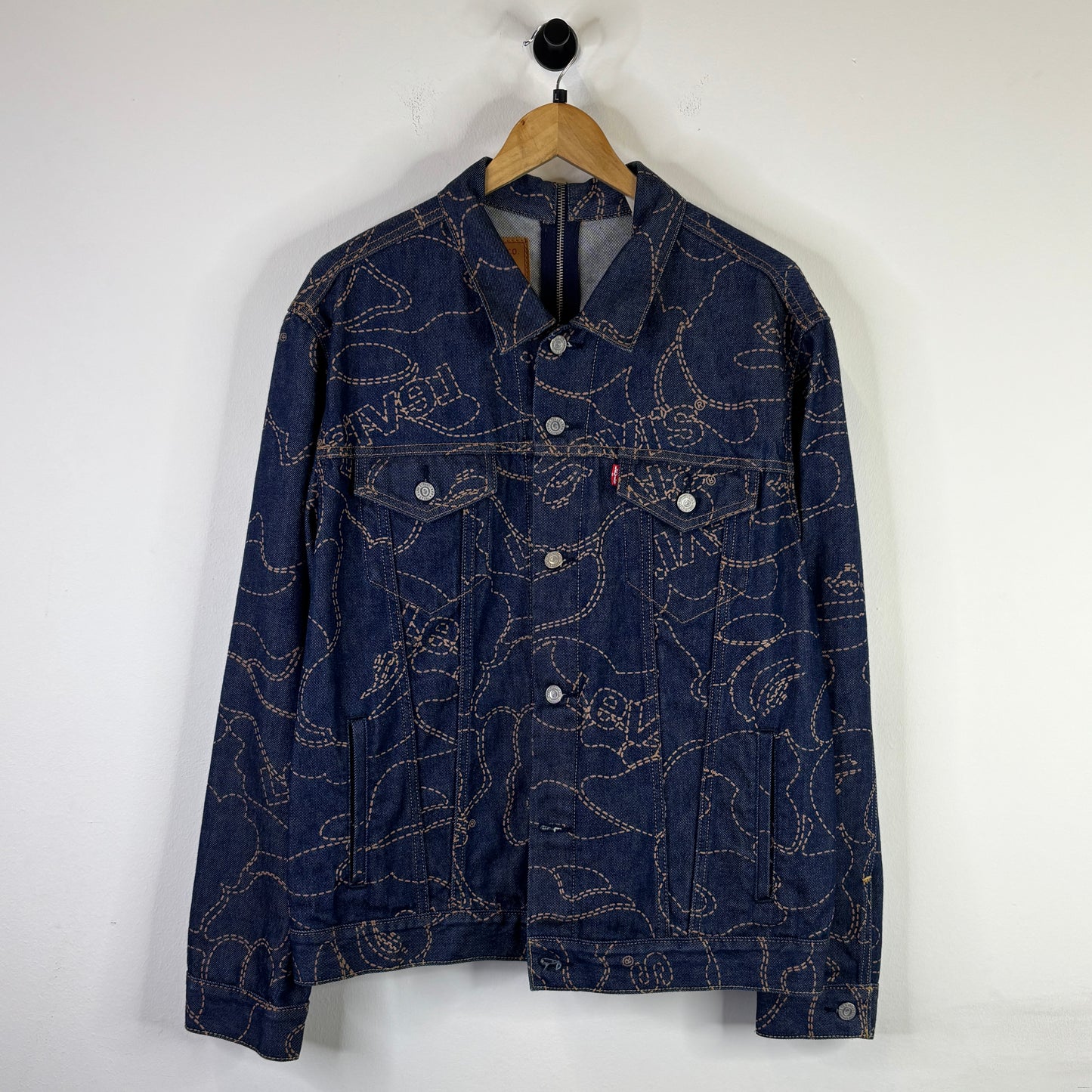 LEVI BAPE DENIM TRUCKER JACKET