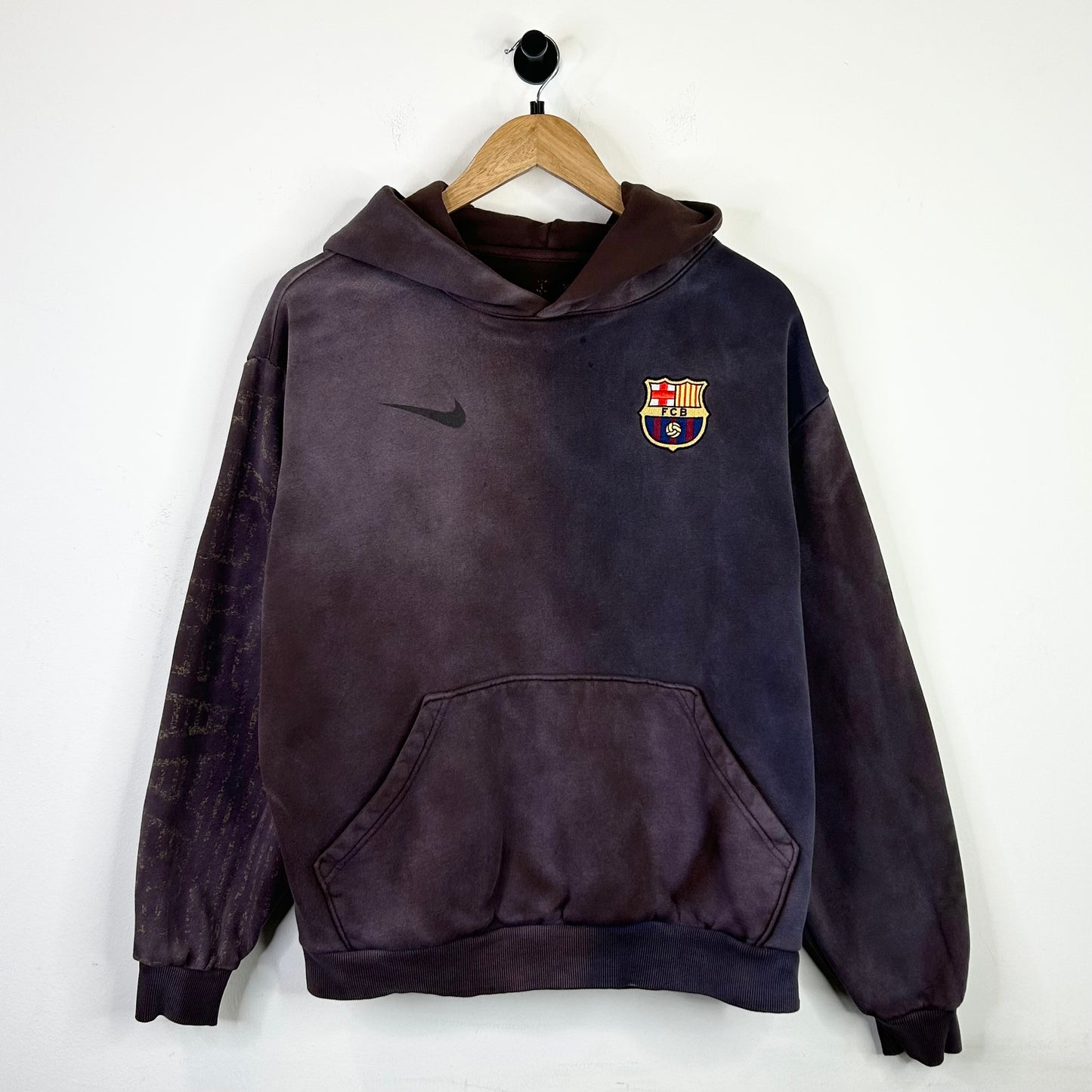TRAVIS SCOTT X BARCA X NIKE HOODIE BROWN
