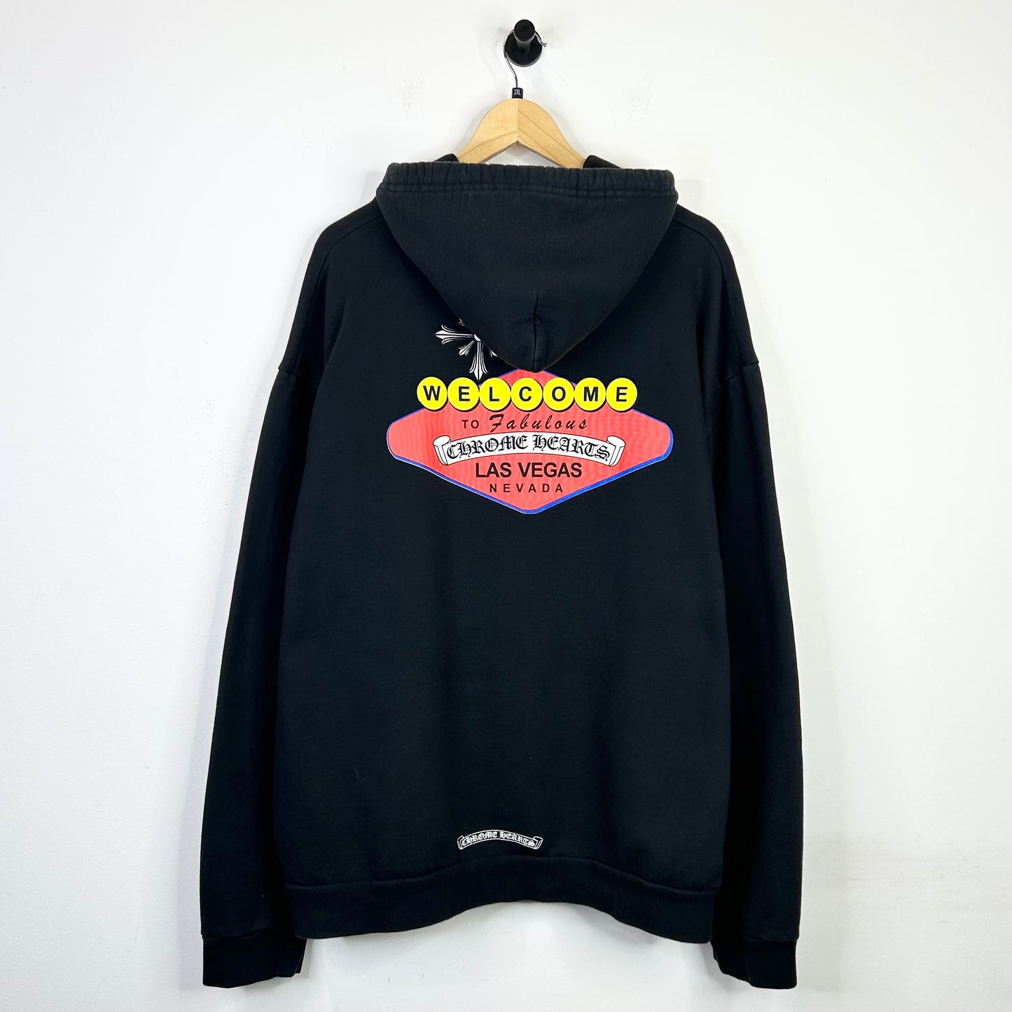 CHROME HEARTS LAS VEGAS PULLOVER HOODIE BLACK