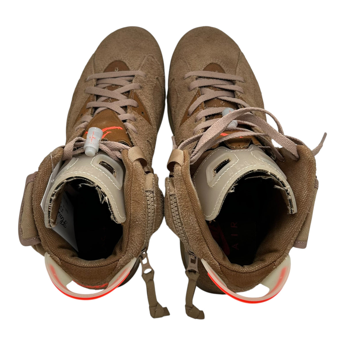 PREOWNED JORDAN 6 TRAVIS SCOTT BRITTISH KHAKI