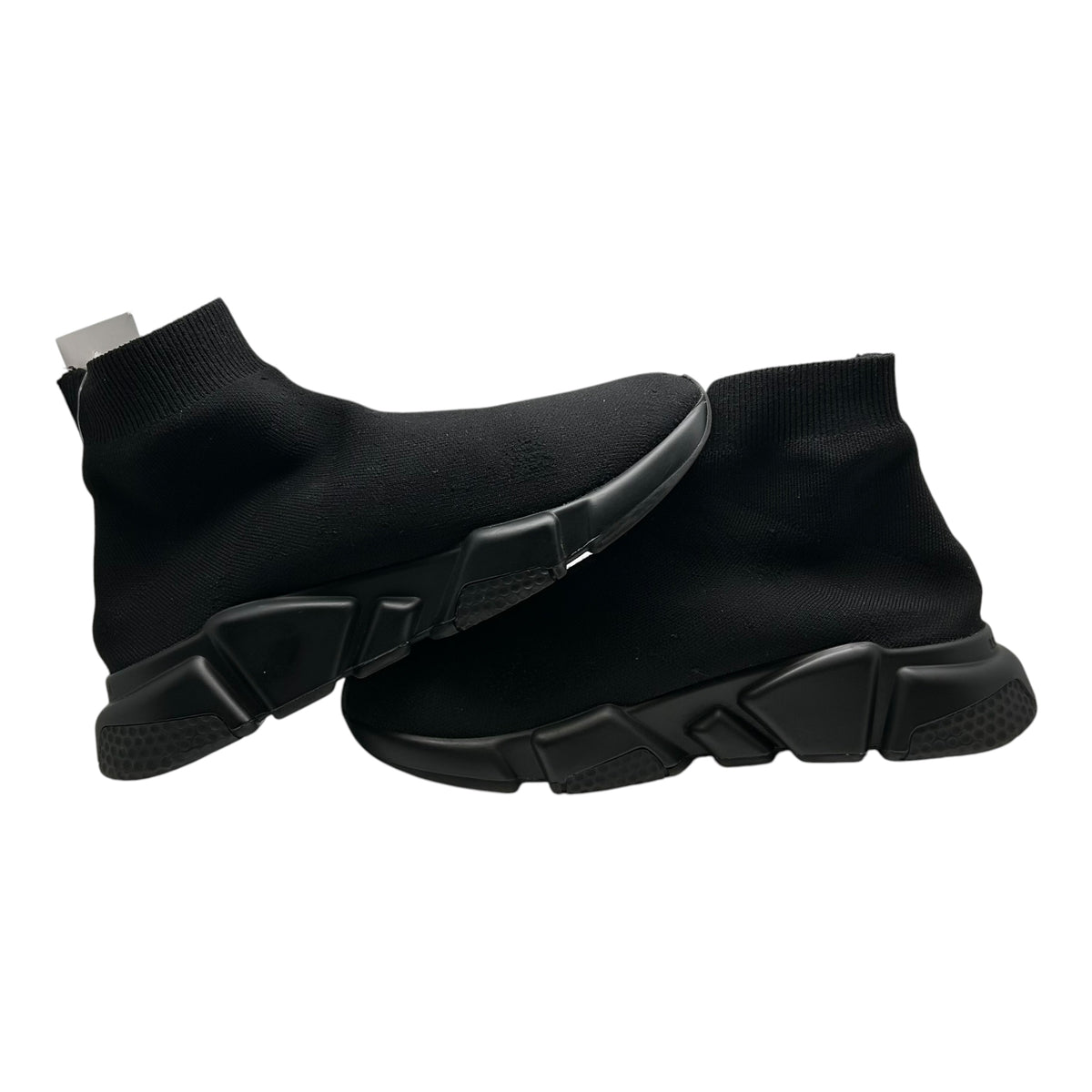 PREOWNED BALENCIAGA SPEED TRAINER BLACK/BLACK
