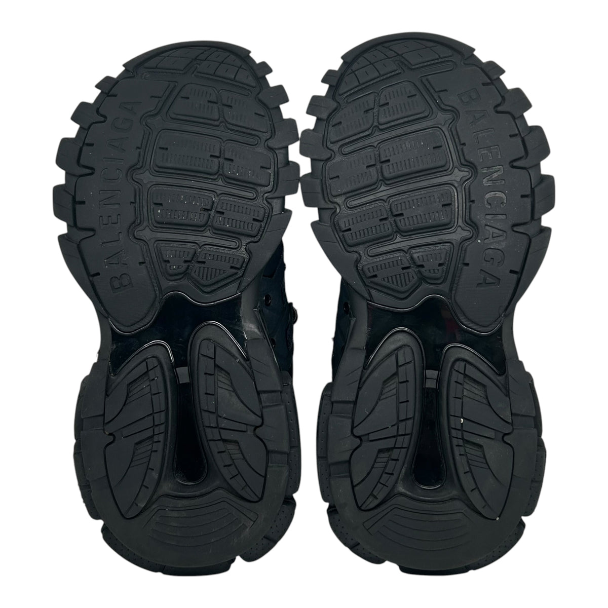 PREOWNED BALENCIAGA TRACK LED RUNNER BLACK