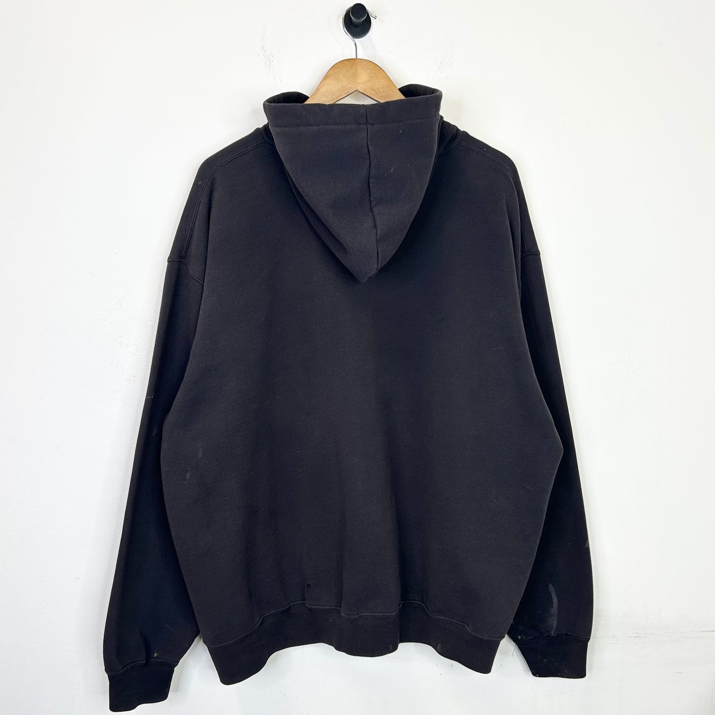 CARHARTT PAINT SPLATTER BLACK HOODIE