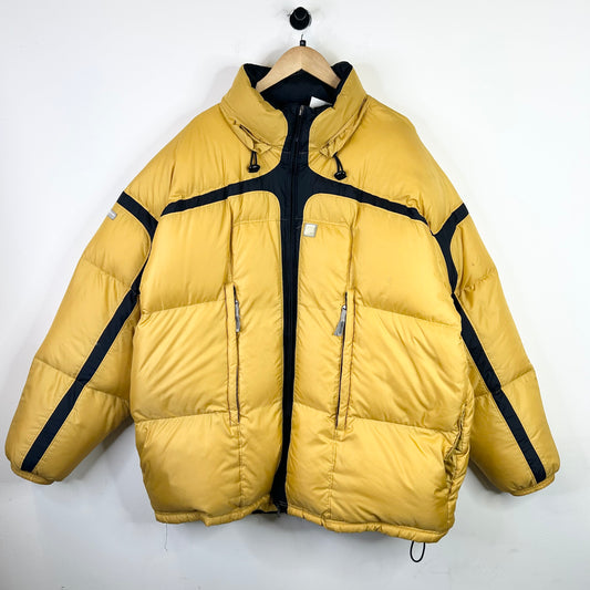 NIKE GOOSE DOWN YELLOW PUFFER