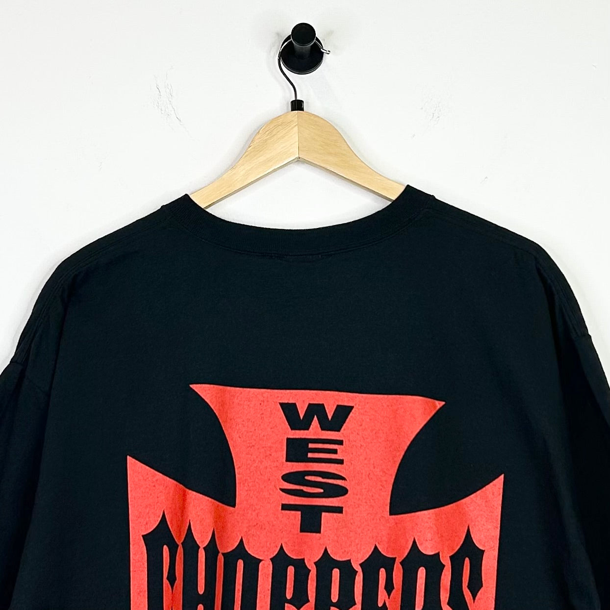 WEST COAST CHOPPERS RED LOGO TEE