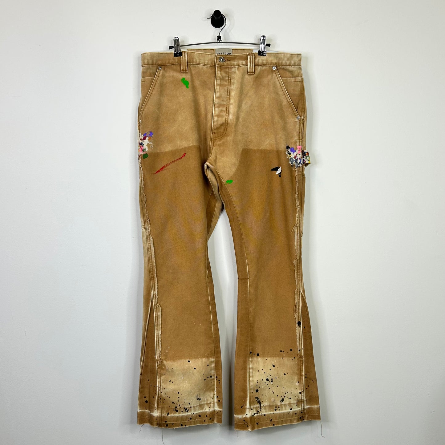 GALLERY DEPT. LA FLARE KHAKI CARPENTER PANTS