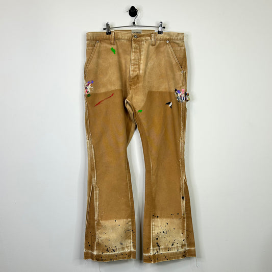 GALLERY DEPT. LA FLARE KHAKI CARPENTER PANTS