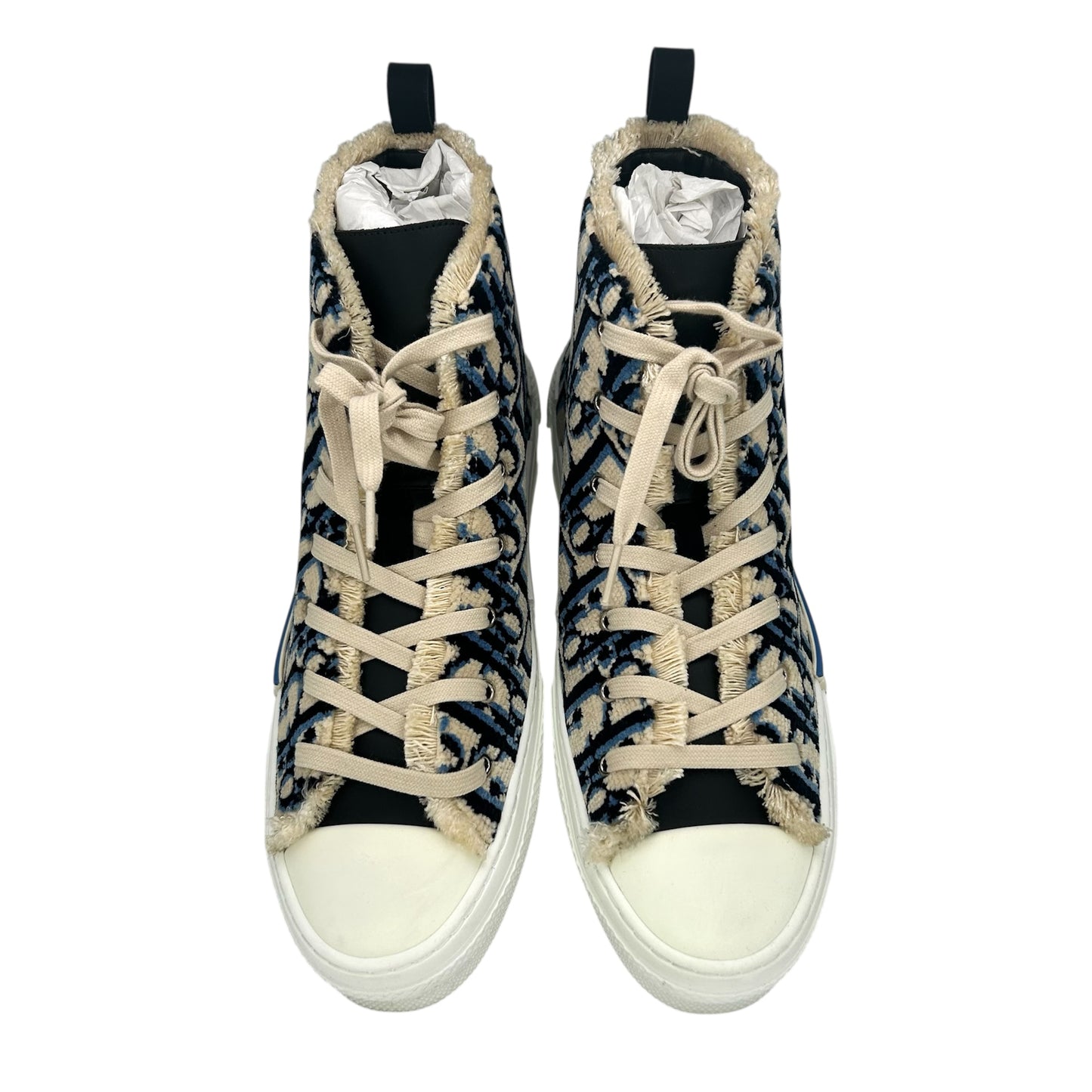 PREOWNED DIOR B23 BEIGE BLACK NAVY TAPESTRY