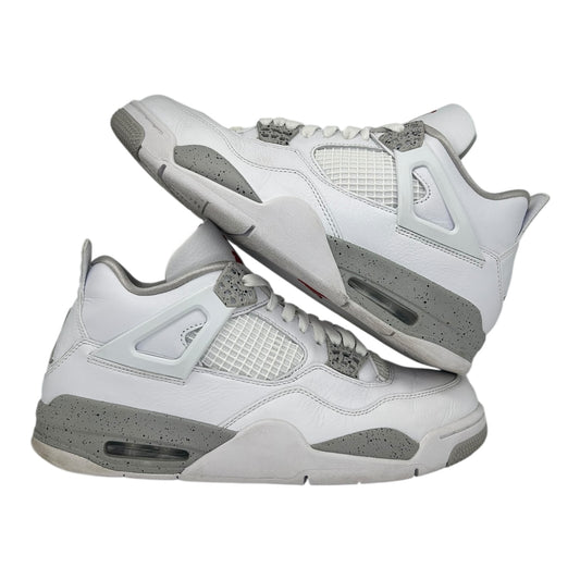 PREOWNED JORDAN 4 WHITE CEMENT