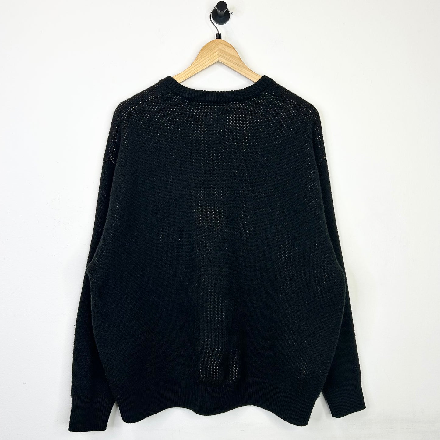 SUPREME x DICKIES BLACK KNITTED SWEATER