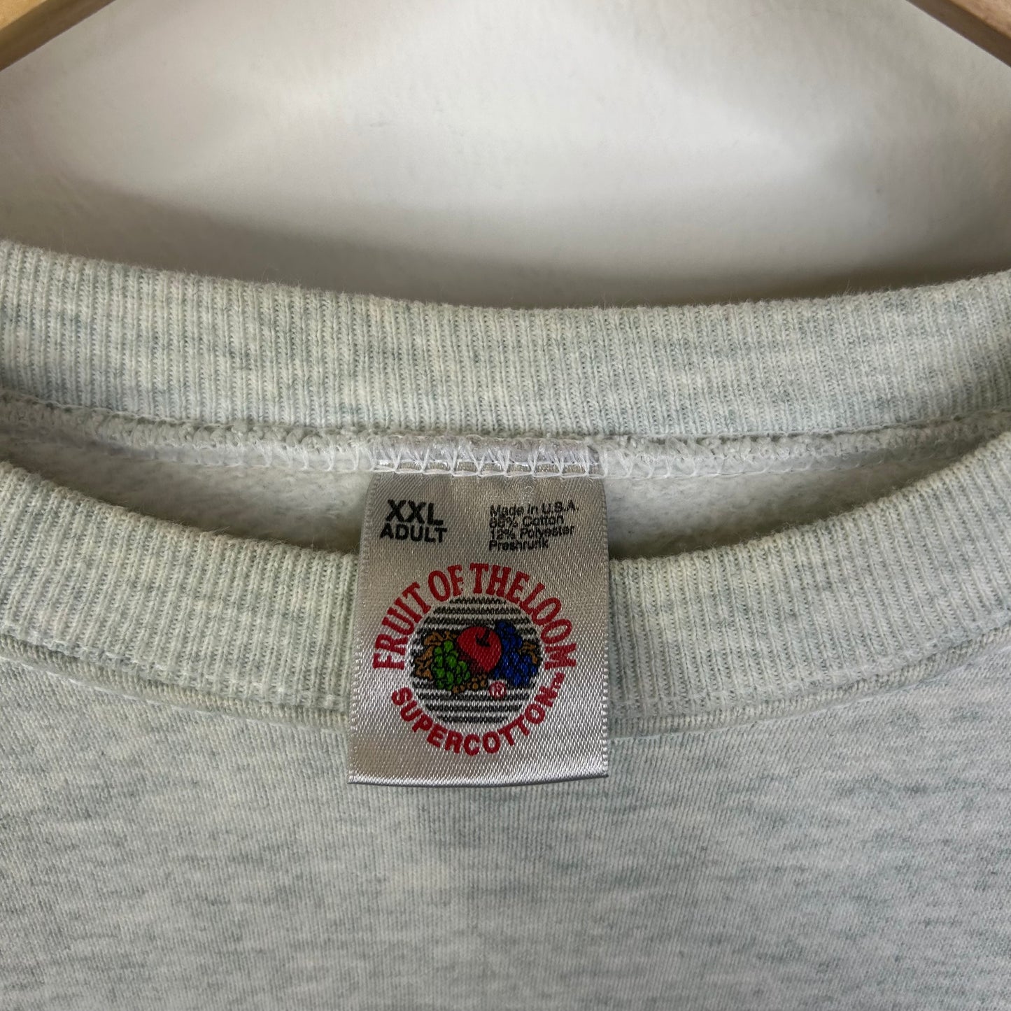 RED DOG HEATHER GREY CREWNECK