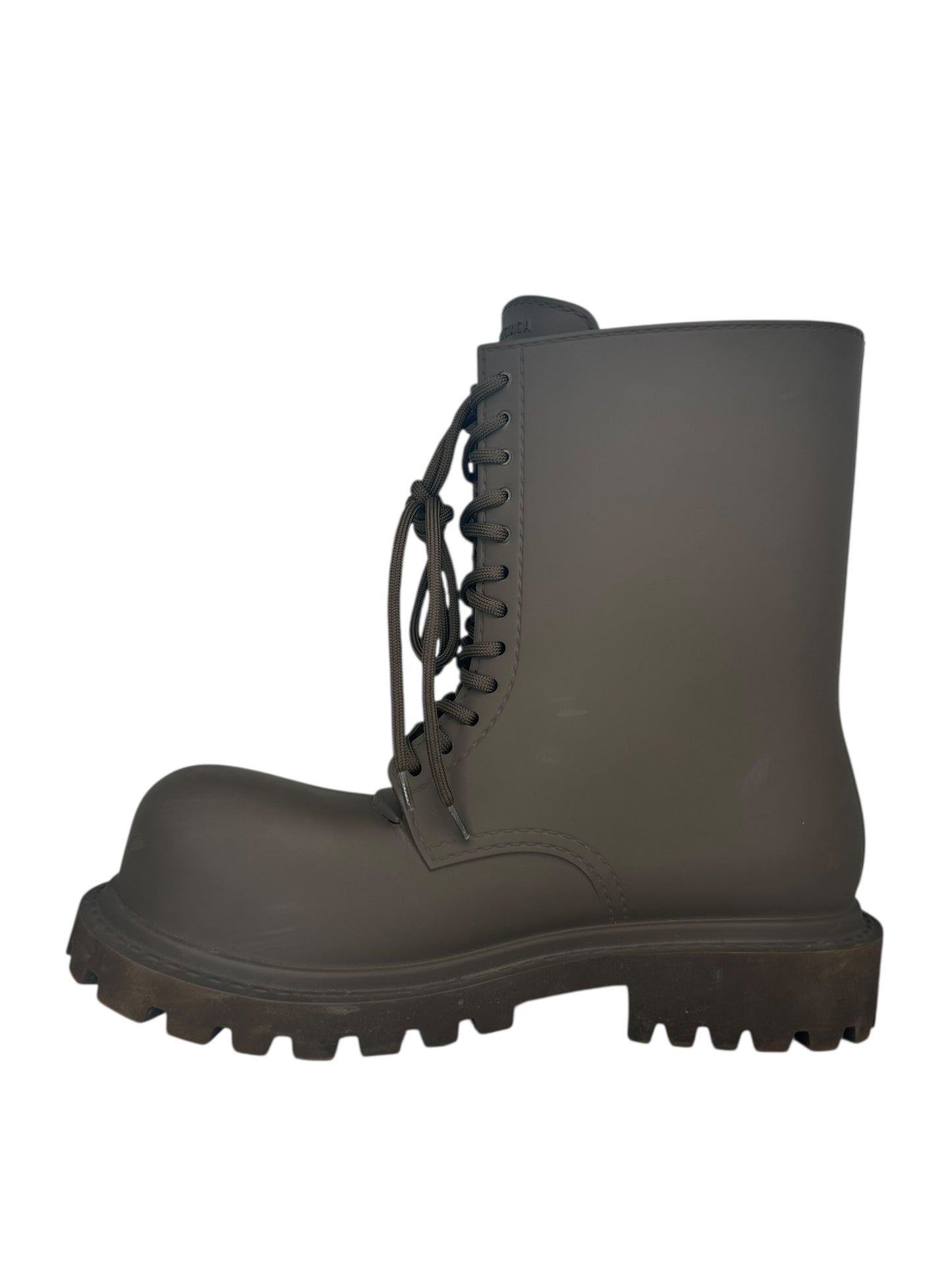 PREOWNED BALENCIAGA STEROID BOOT BROWN