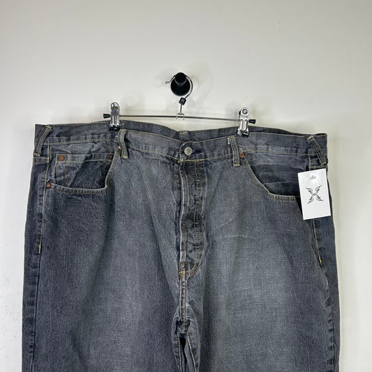 EVISU FADED BLACK DENIM
