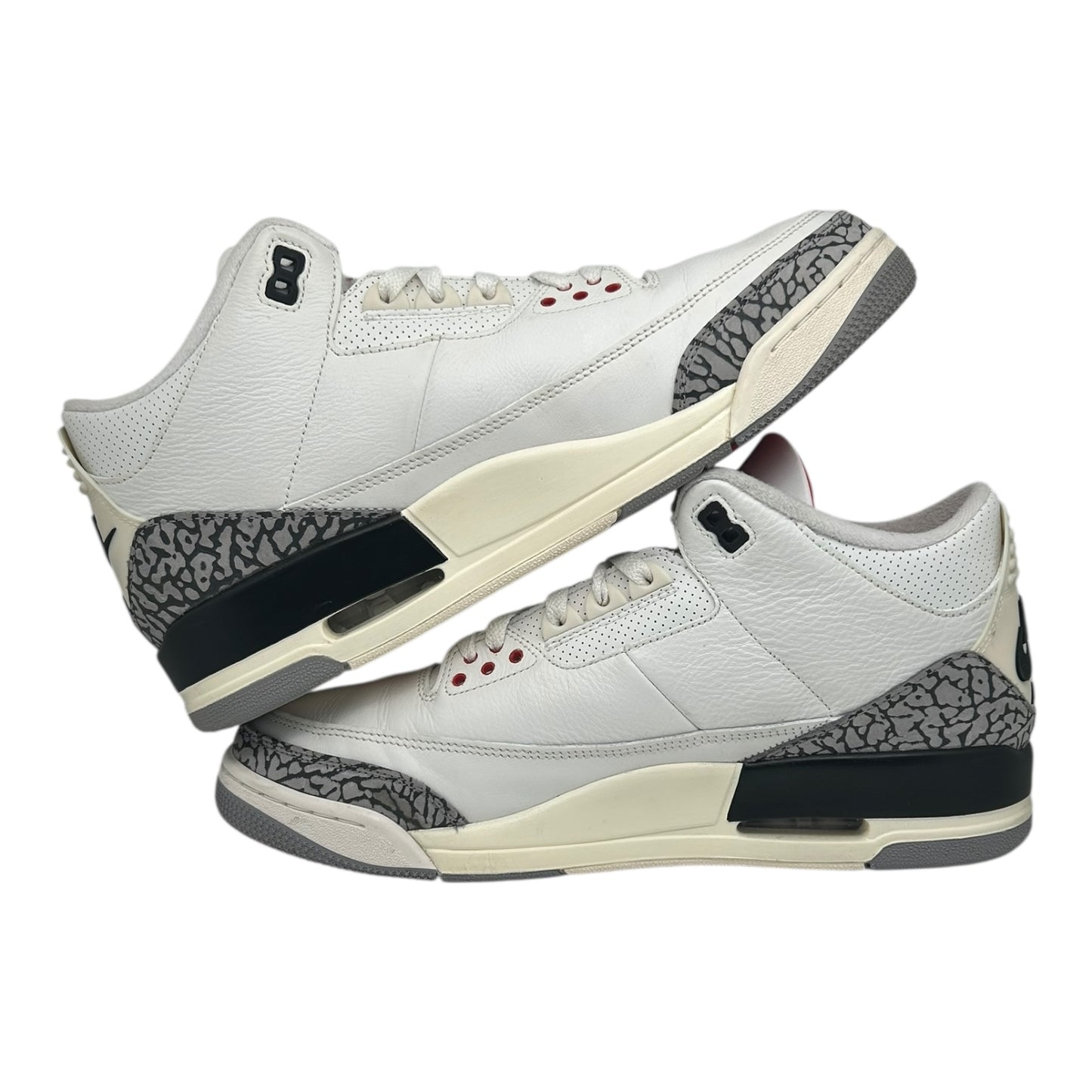 PREOWNED JORDAN 3 WHITE CEMENT REIMAGINED