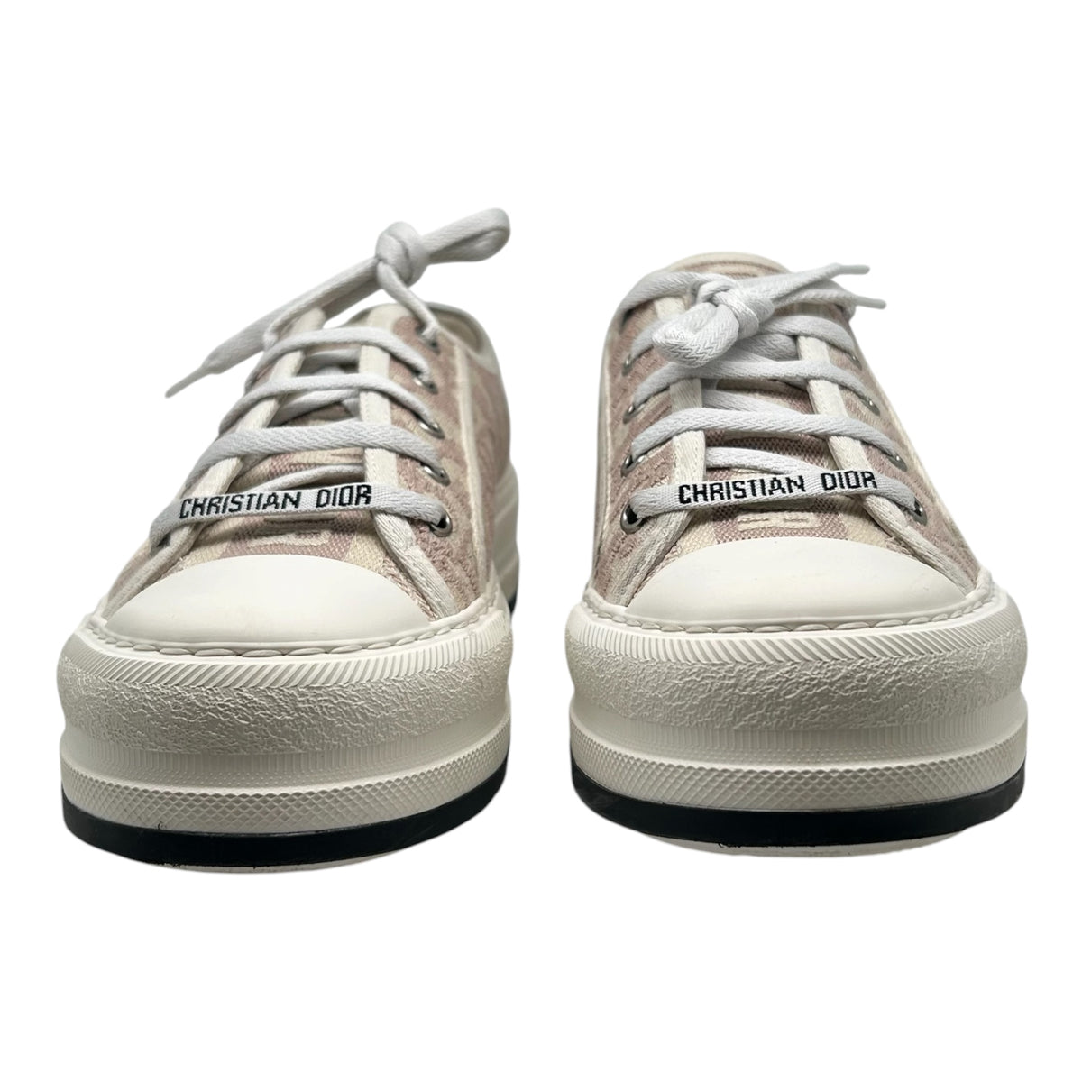 WALK'NDIOR PLATFORM SNEAKERS NUDE DIOR OBLIQUE