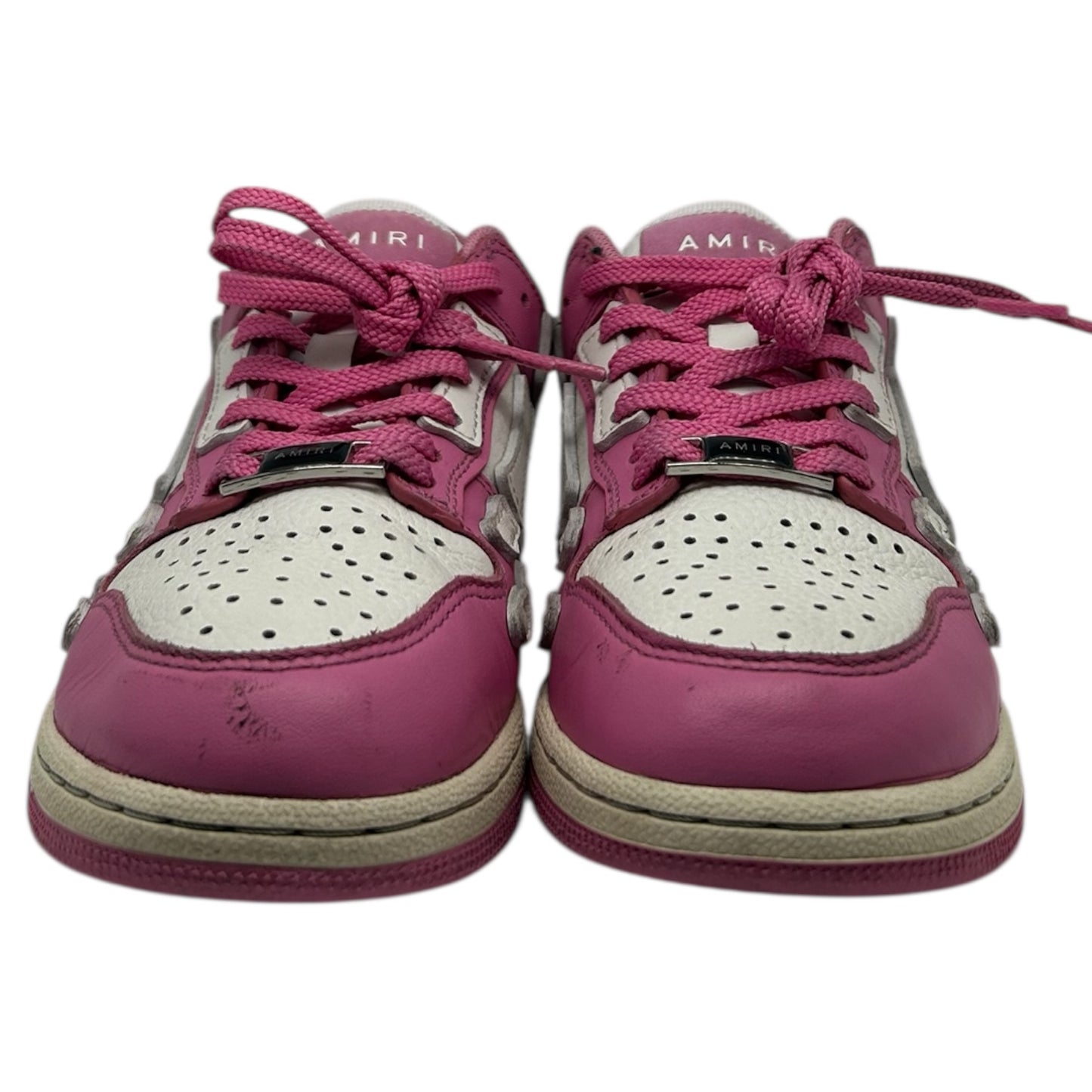 PREOWNED AMIRI PINK SKEL TOP LOW