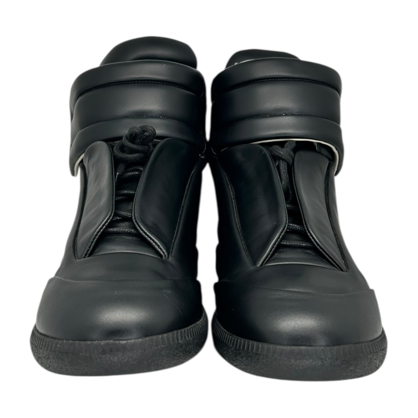 PREOWNED MAISON MARGIELA FUTURE BLACK LEATHER