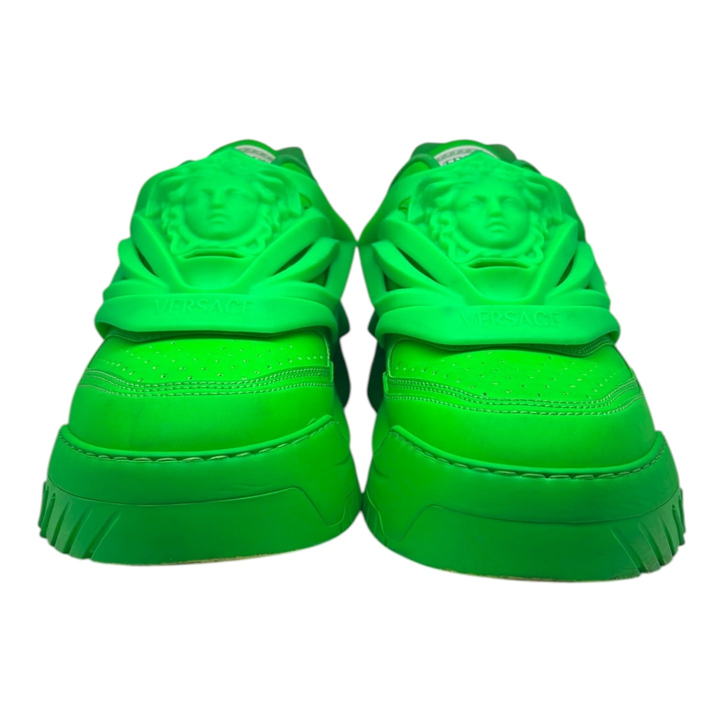 PREOWNED VERSACE ODISSEA LIME GREEN