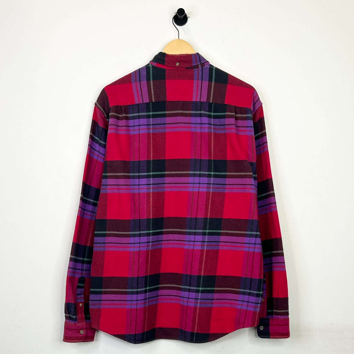 SUPREME DANIEL JOHNSTON PLAID SHIRT