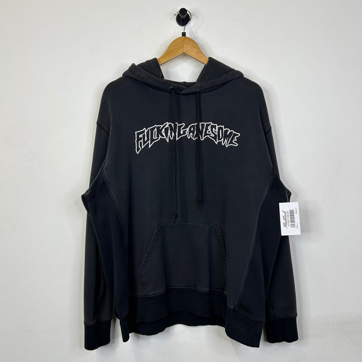 FUCKING AWESOME HOODIE OG LOGO BLACK