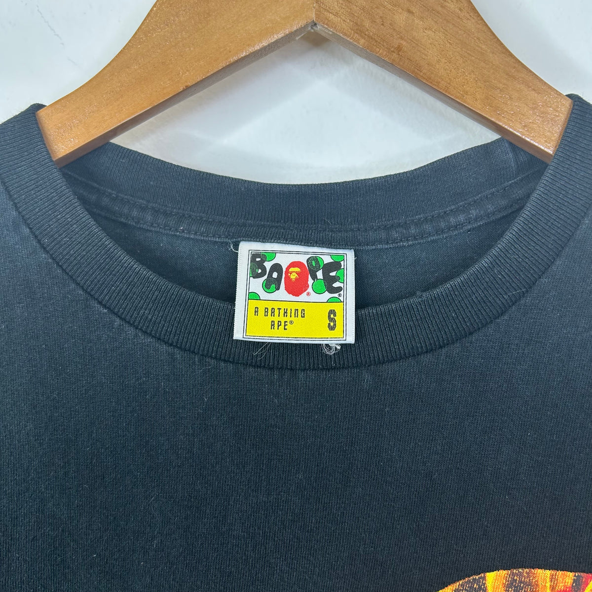 BAPE FLAME SIDE BIG APE HEAD TEE