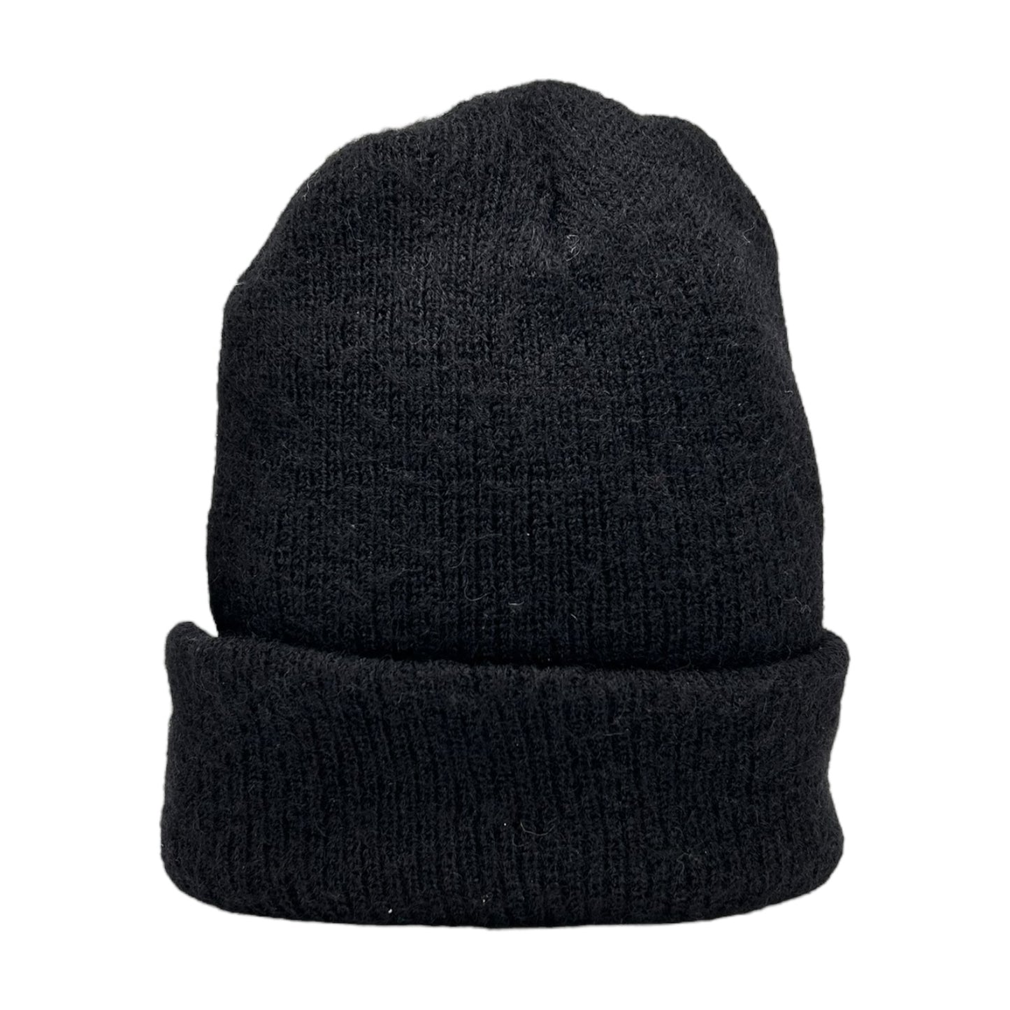 VINTAGE BLACK BLANK BEANIE