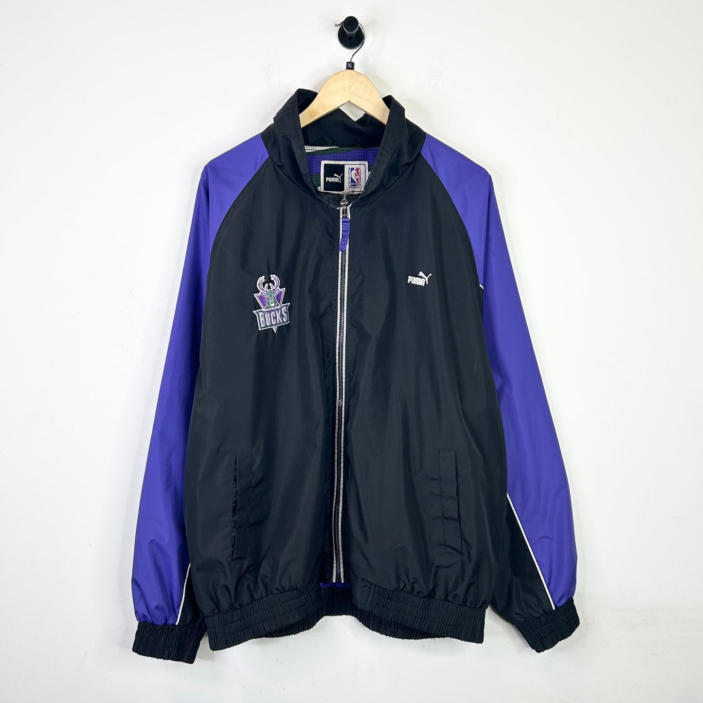 PUMA X BUCKS PLAYER ISSUED JACKET SZ XL