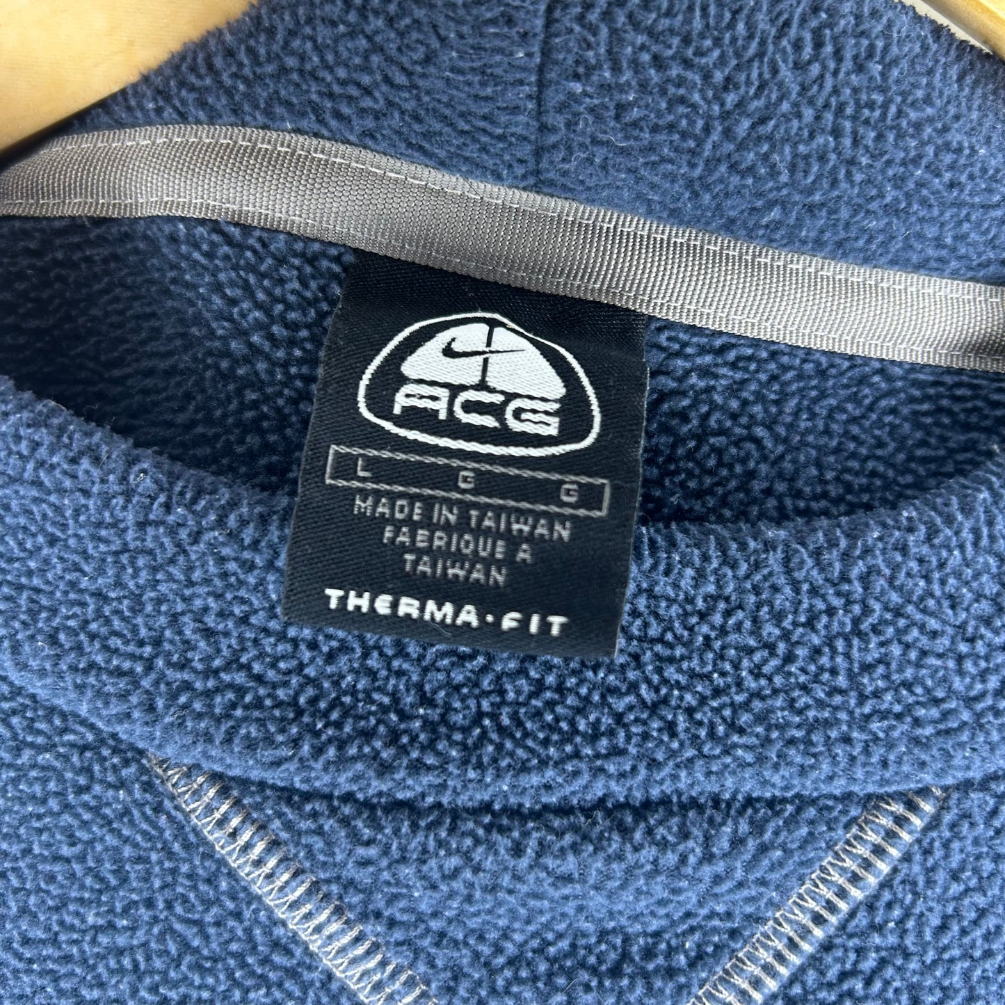 NIKE ACG NAVY BLUE FLEECE LONGSLEEVE