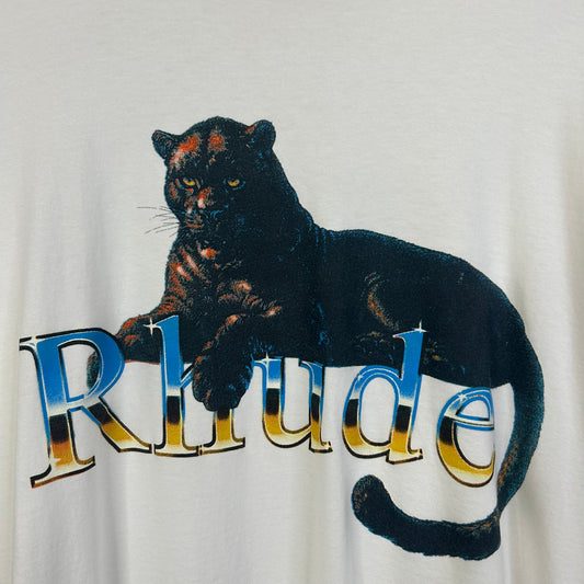 RHUDE LEOPARD PANTHER TEE