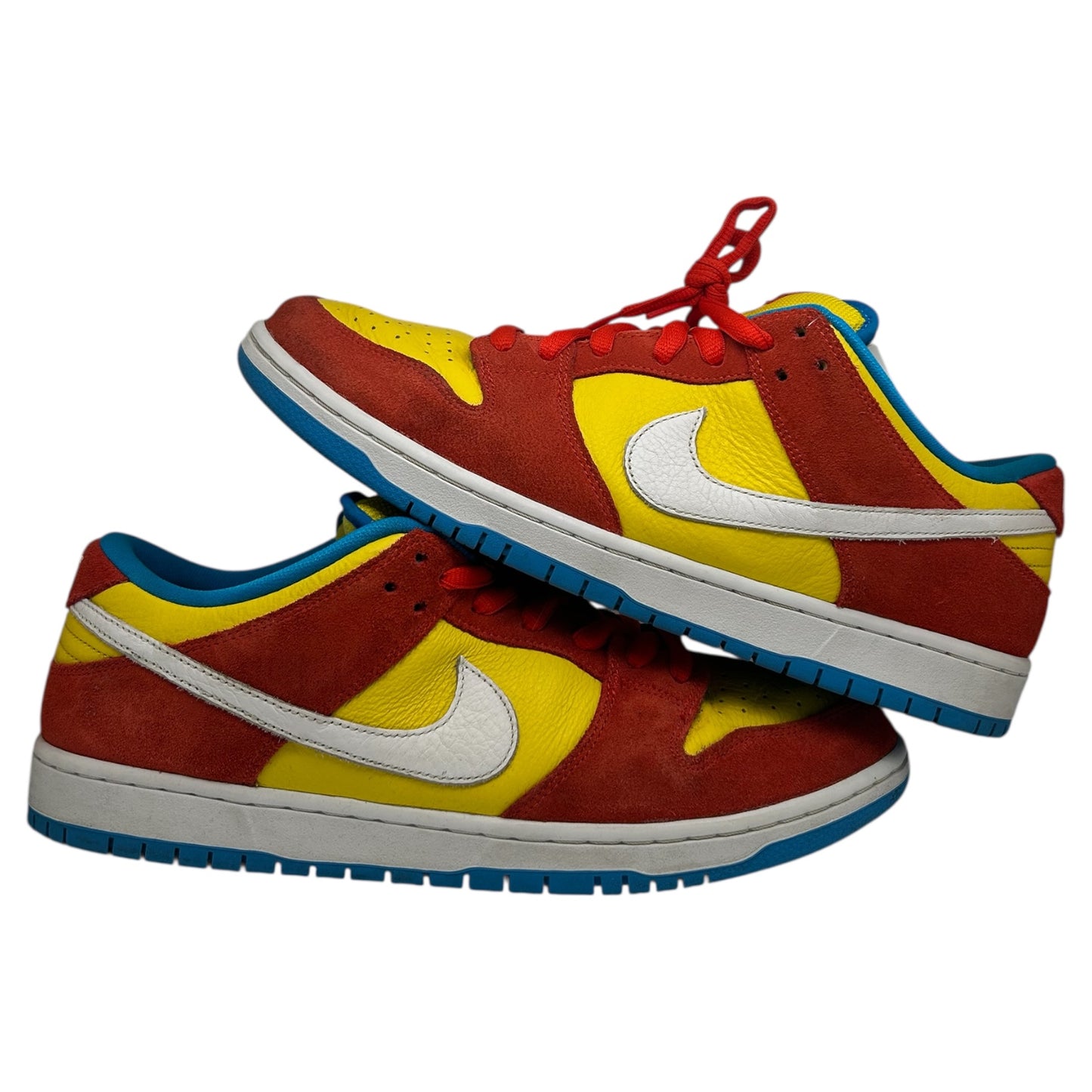 PREOWNED NIKE SB DUNK LOW BART SIMPSON SZ 13