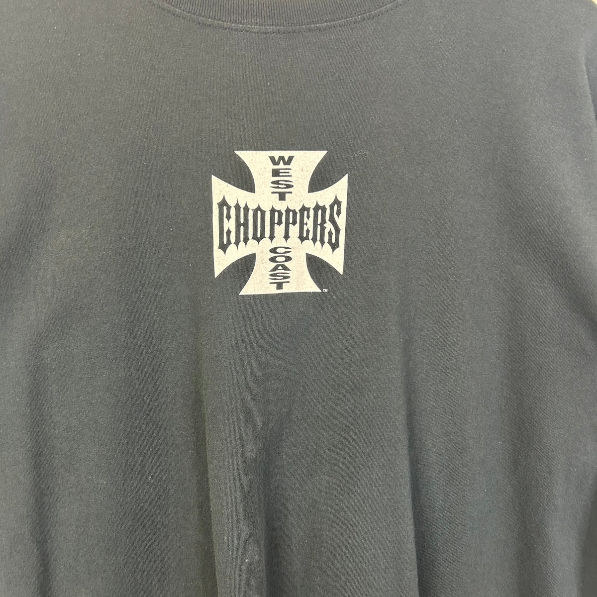 WEST COAST CHOPPERS WHITE LOGO TEE