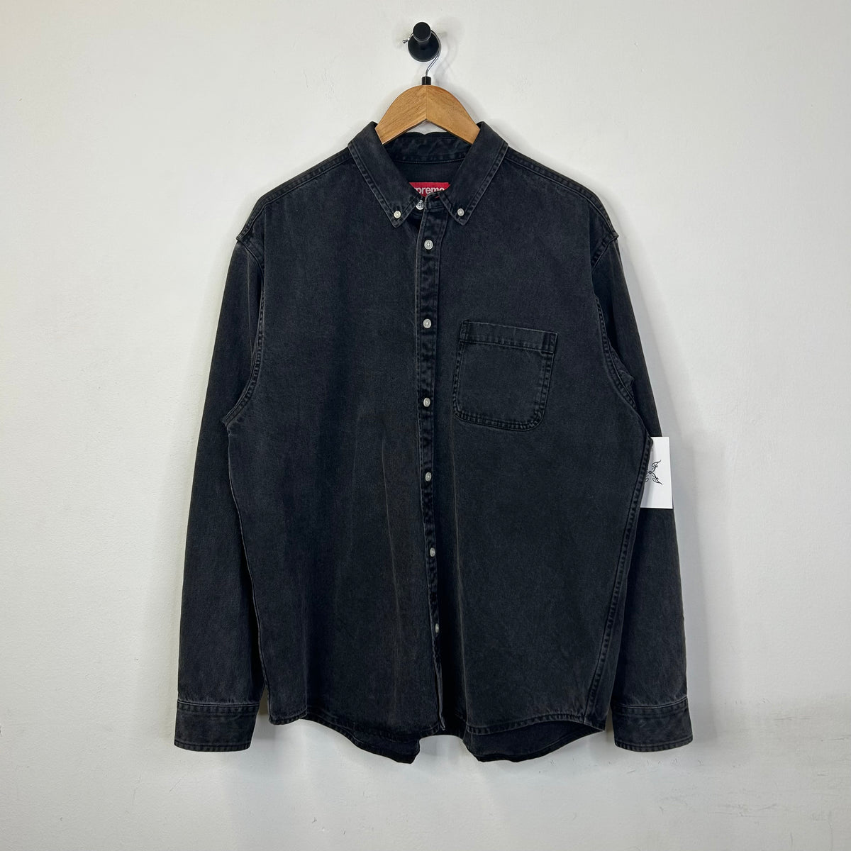 SUPREME APPLIQUE DENIM SHIRT