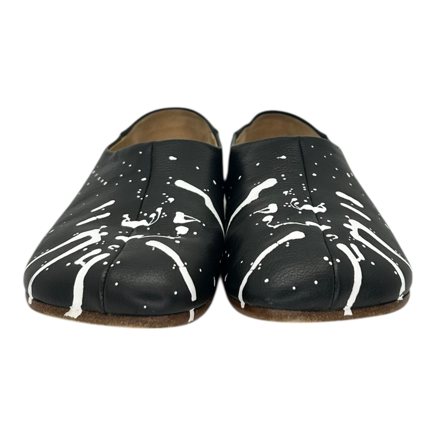 PREOWNED MAISON MARGIELA PAINT PLATTER BLACK TABI