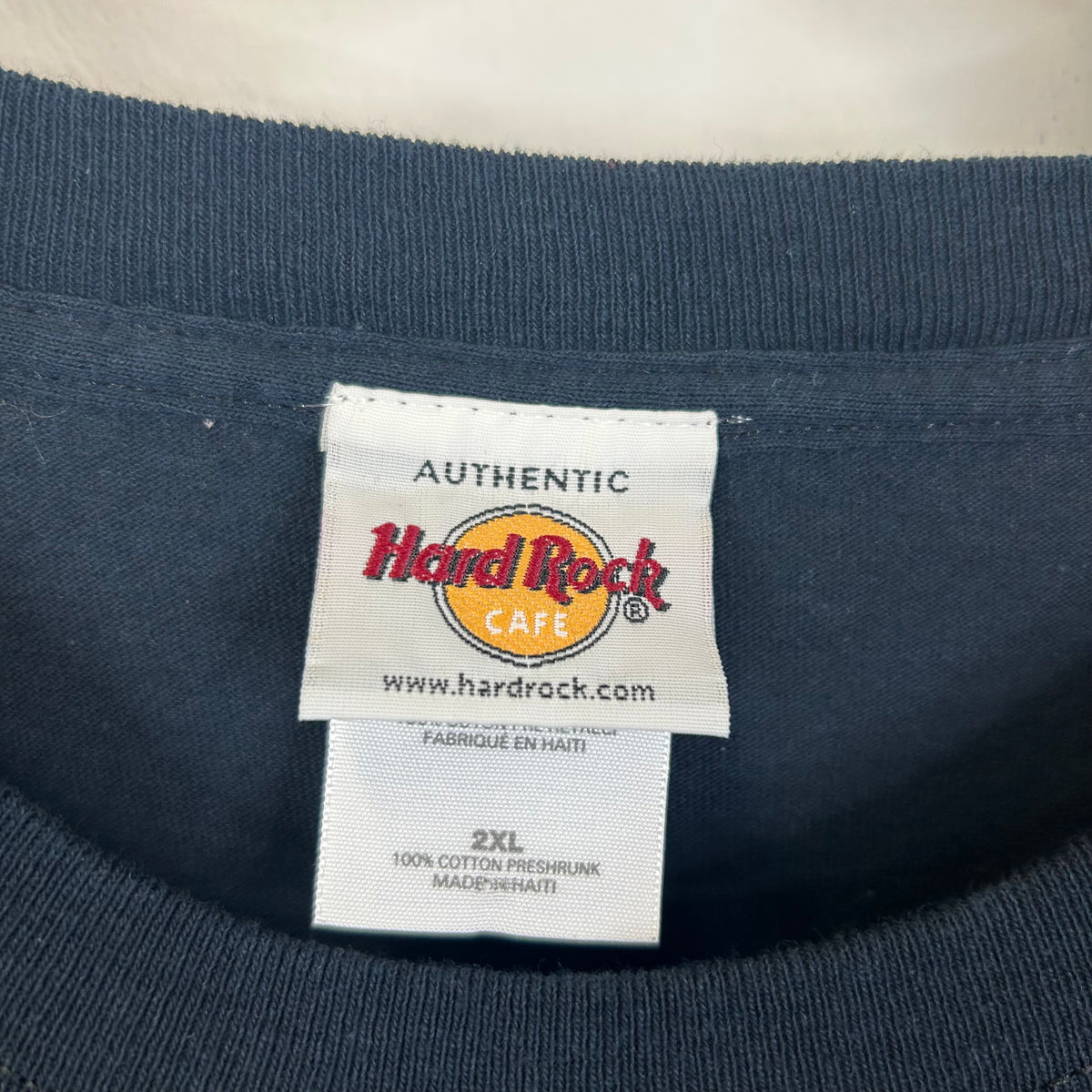 HARD ROCK CAFE LEATHER LOGO TEE
