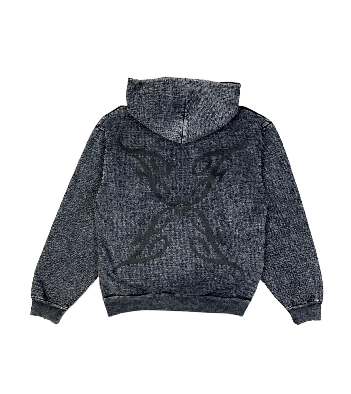 GRAPHITE LOGO HOODIE