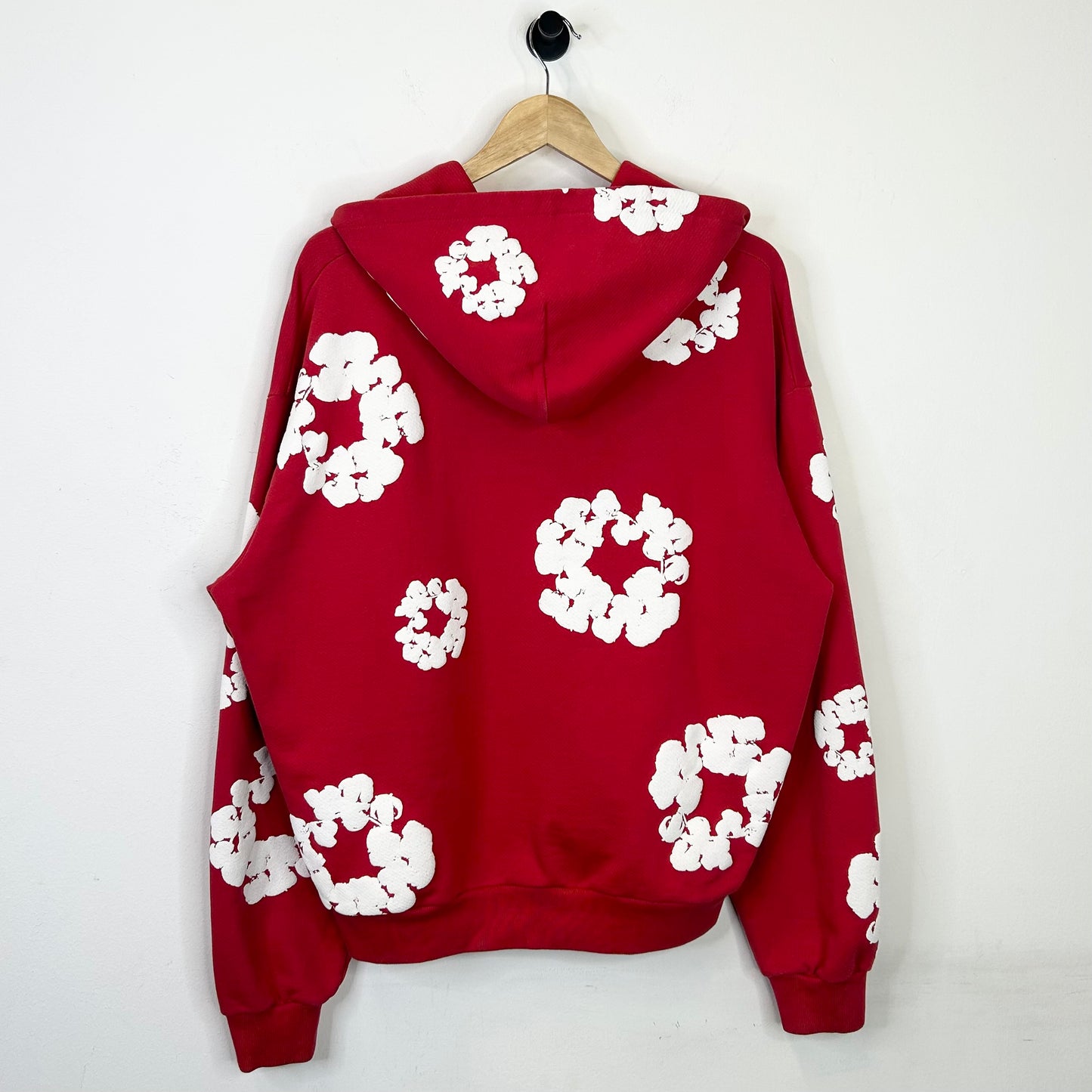 DENIM TEARS RED HOODIE