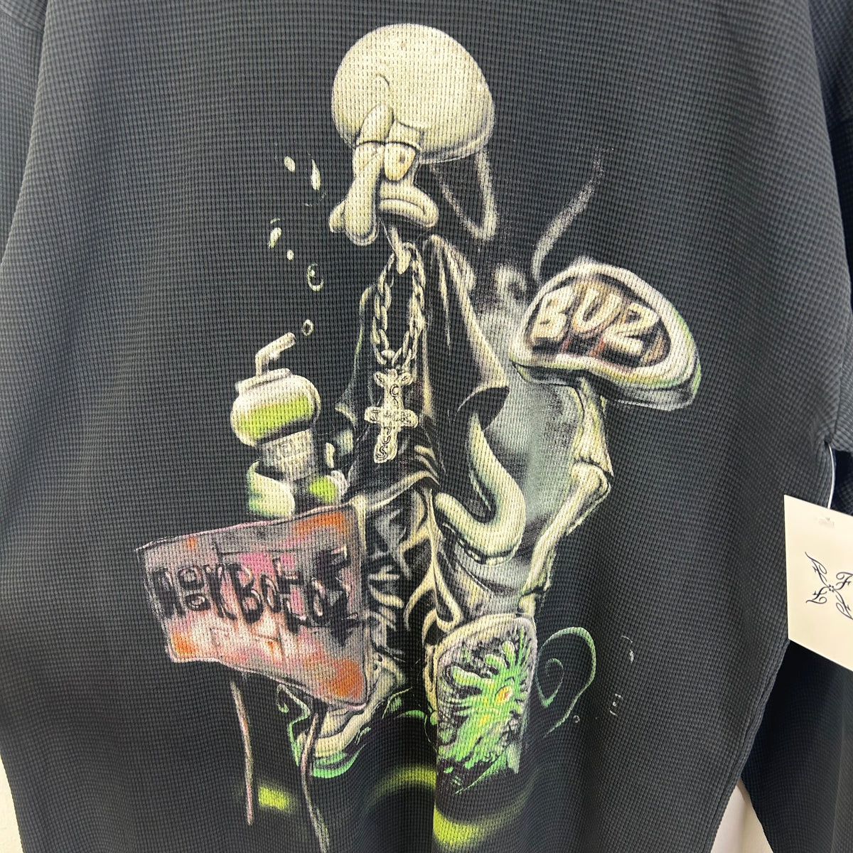 TRAVIS SCOTT CACTUS JACK X SPONGEBOB ROCK BOTTOM LONGSLEEVE THERMAL