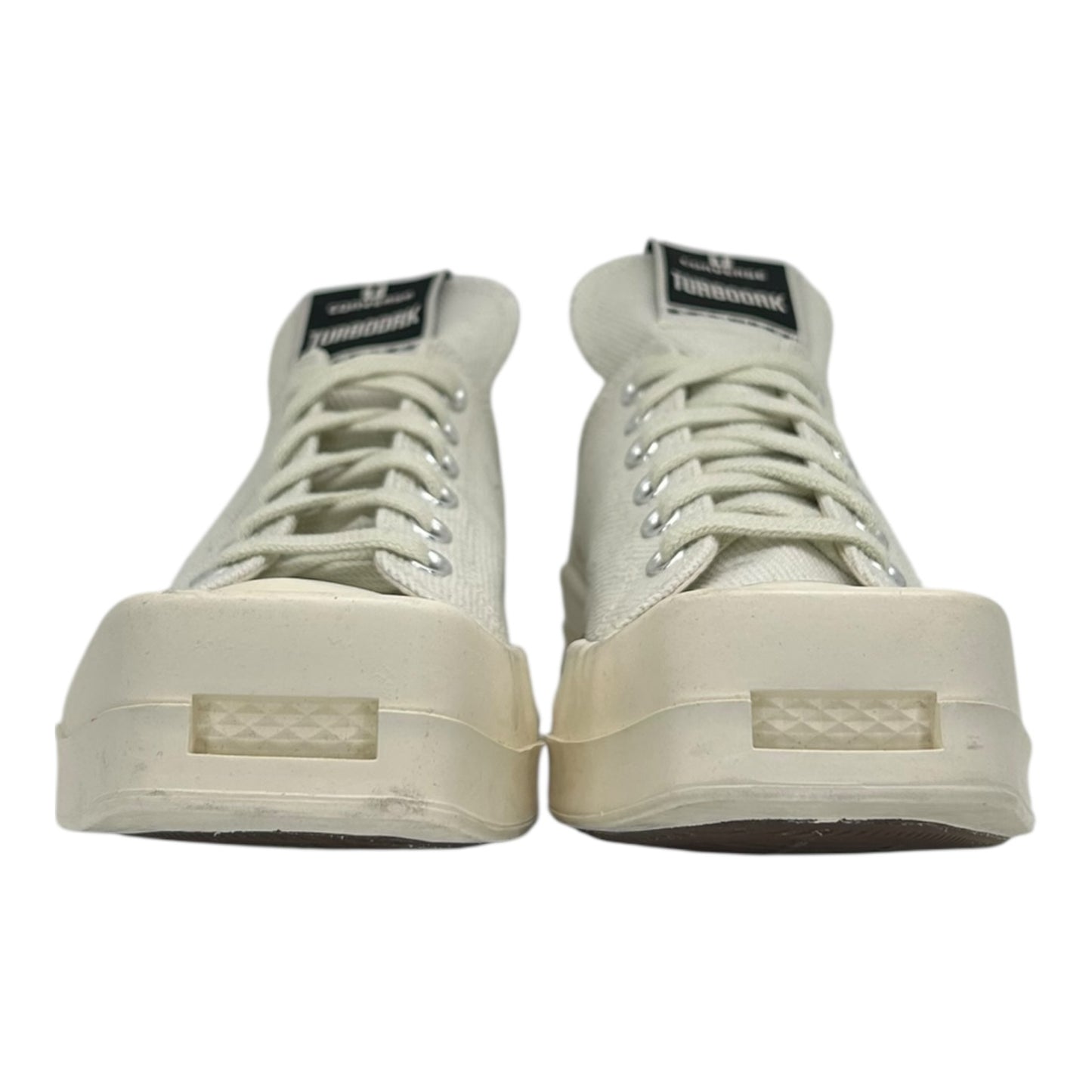 PREOWNED CONVERSE X DRKSHDW RICK OWNES LOW SNKR WHITE