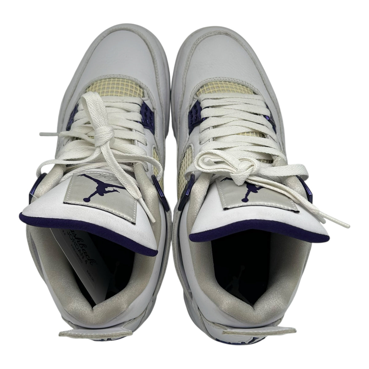 PREOWNED JORDAN 4 PURPLE METTALIC