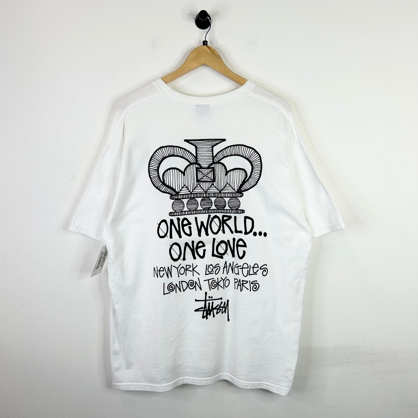 STUSSY ONE WORLD TEE