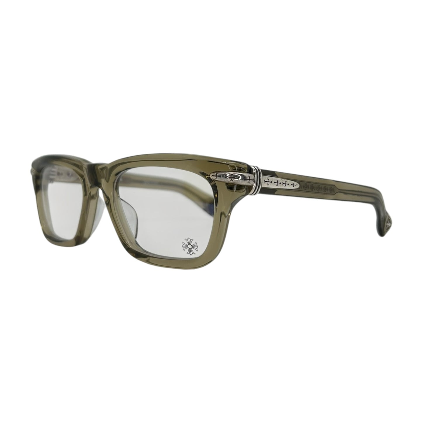 CHROME HEARTS TRYPOLEAGAIN CHAI GLASSES