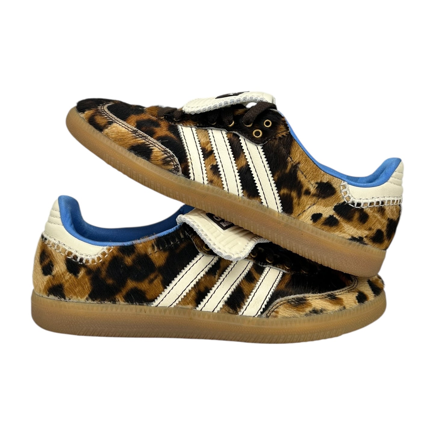 PREOWNED ADIDAS WALES BONNER PONY LEOPORD